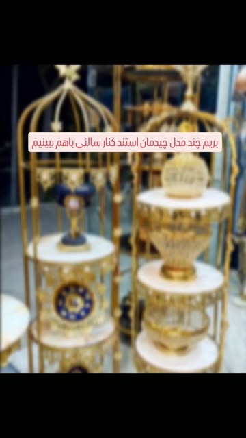 استند کنار سالنی قفس